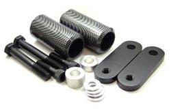 SBL Honda CBR 1000 RR 04-05 No Cut Carbon Frame Sliders